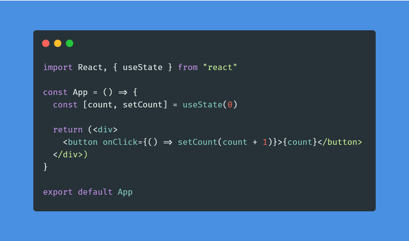 Cover Image for React Hooks : useState